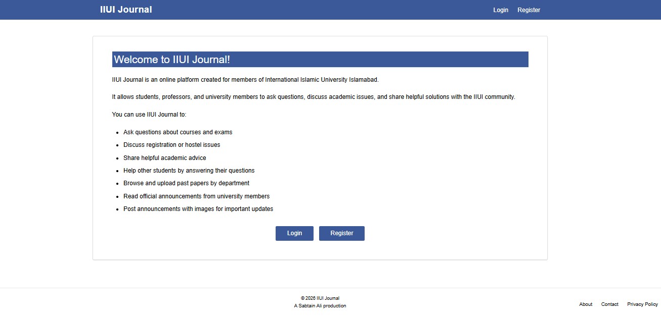 IIUI Journal